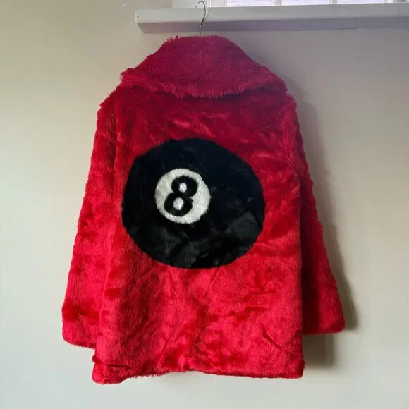 Current Mood Racked Up Faux Fur Jacket - Picture 3 of 10